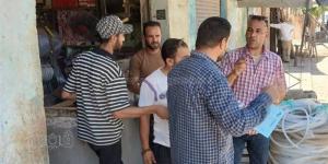 تشميع 10 محال غير مرخصة خلال حملات في المنيا - وكالة البوصلة الإخبارية