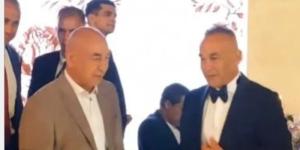 بحضور نجوم الكرة وشخصيات عامة.. إبراهيم حسن يحتفل بزفاف ابنته - وكالة البوصلة الإخبارية