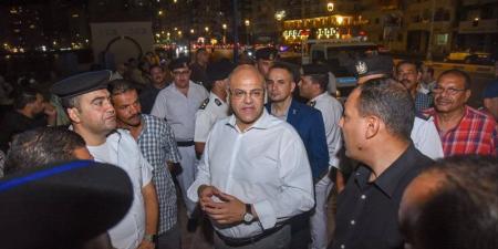 جولة ميدانية موسعة لمحافظ الإسكندرية بطريق الكورنيش لإزالة الإشغالات - وكالة البوصلة الإخبارية