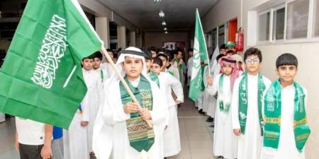 تنظيم موحد لبرامج اليوم الوطني ويوم التأسيس في حصص النشاط الطلابي - وكالة البوصلة الإخبارية