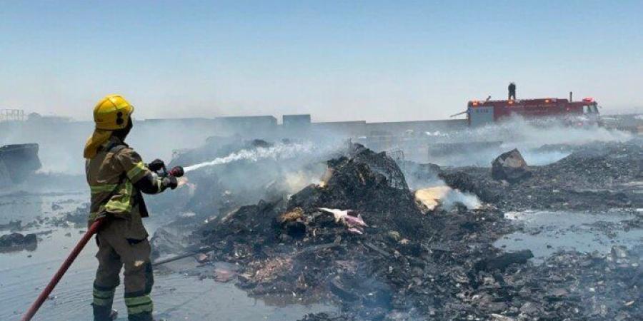 الكويت.. «الإطفاء» تسيطر على حريق مصنع لتدوير النفايات في منطقة ميناء عبد الله - وكالة البوصلة الإخبارية
