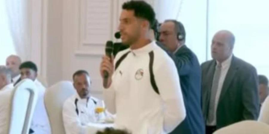 مصطفى شوبير للرئيس السيسي: تكريمكم وسام على صدورنا.. وسنواصل رفع اسم مصر عالميًا - وكالة البوصلة الإخبارية