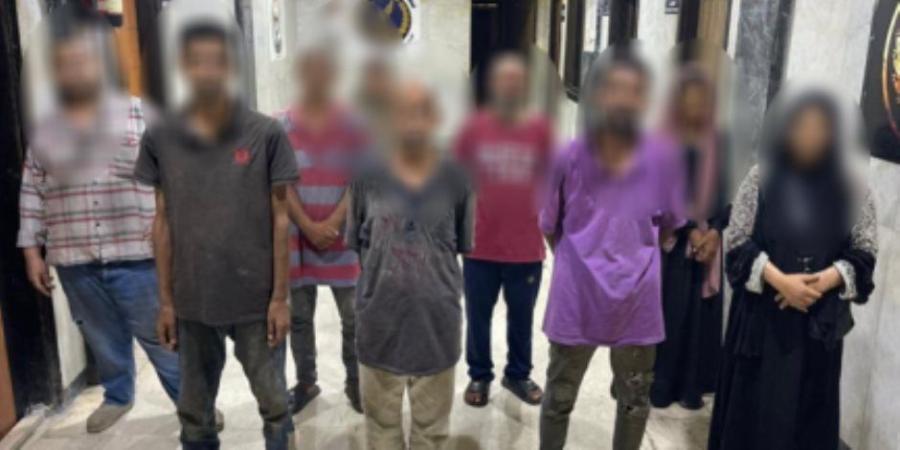 ضبط (8) أشخاص لاستغلال (10) أطفال في التسول بالجيزة - وكالة البوصلة الإخبارية