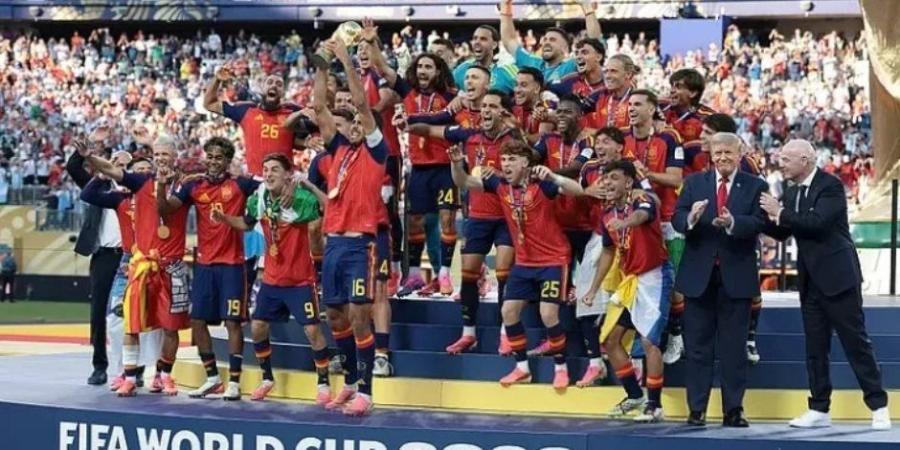 الاتحاد الإسبانى يزيل صورة ترامب من احتفالات التتويح بمونديال 2026.. فيديو - وكالة البوصلة الإخبارية