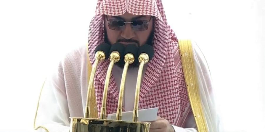 خطيب المسجد الحرام: تقوى الله والثبات على الدين رأس مال المؤمن في الحياة - وكالة البوصلة الإخبارية