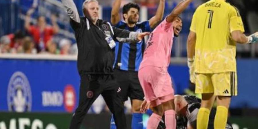 عاجل .. إصابة مروعة تنقل لاعب إنتر ميامي إلى المستشفى (فيديو) - وكالة البوصلة الإخبارية