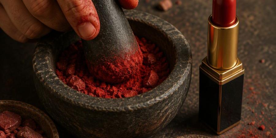أحمر الشفاه.. رحلة 5000 عام قبل الوصول إلى حقيبة كل امرأة - وكالة البوصلة الإخبارية