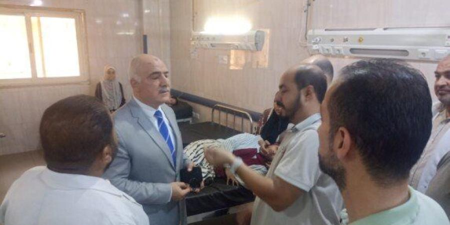 مدير الصحة بالقليوبية يتفقد مستشفى شبين القناطر المركزي ويوجه برفع كفاءة الخدمات الطبية - وكالة البوصلة الإخبارية