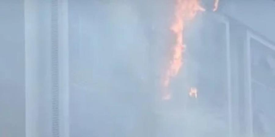 إخماد حريق داخل مستشفى فى مدينة نصر.. صور - وكالة البوصلة الإخبارية