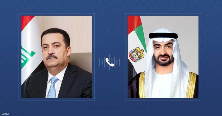 محمد بن زايد يتباحث مع الرئيس السوداني حول تطورات الأوضاع الإقليمية