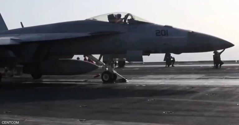 القيادة الوسطى تكشف عن حقيقة تدمير إيران لمقاتلة أمريكية