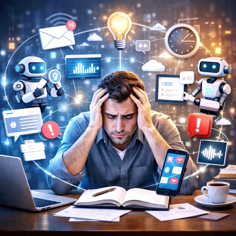 تأثير تزايد أدوات الذكاء الاصطناعي على تركيزك في عالم الأخبار السعودية