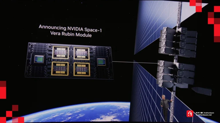 مؤتمر GTC 2026 يكشف عن خطط إنفيديا لنقل حوسبة الذكاء الاصطناعي إلى الفضاء
