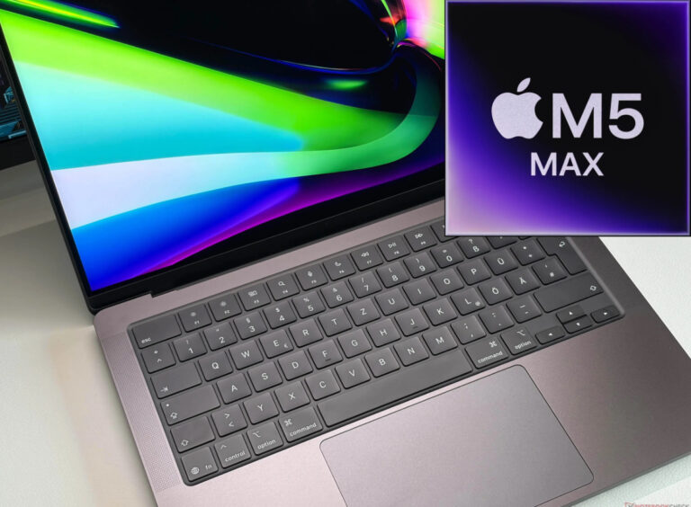 تقارير تكشف عدم كفاءة MacBook Pro مقاس 14 بوصة في التعامل مع شريحة M5 Max