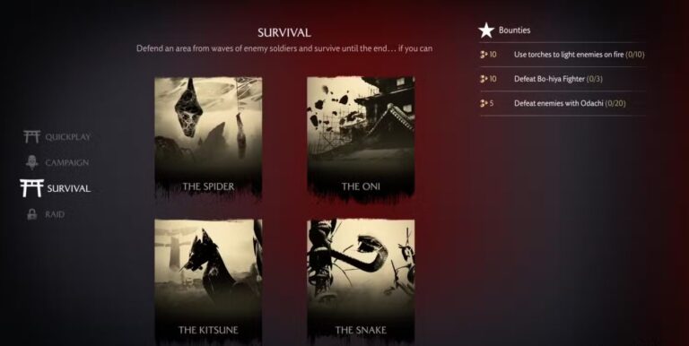 الطريقة الشاملة للحصول على جميع الـ Trophies في الجزء الثاني من لعبة Ghost of Yotei Legends