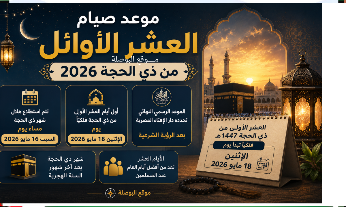 صيام العشر الأوائل
