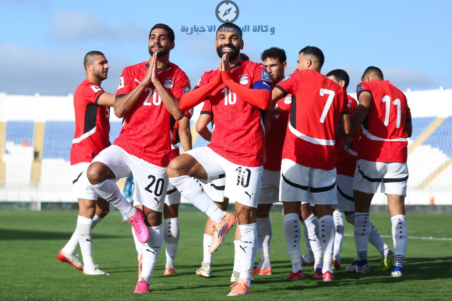 ترتيب مصر قبل موقعة إيران ا