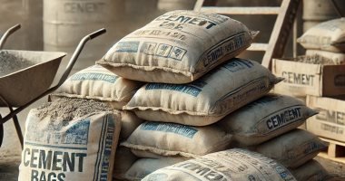 أسعار الأسمنت اليوم الأحد السادس عشر من أغسطس ألفين وستة وعشرين تبدأ من ثلاثمائة وثمانين0 جنيه للطن