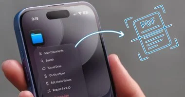 ميزة جديدة في آيفون تسمح لك باستخدام ماسح ضوئي مخفي داخل هاتفك مما يلغي الحاجة لتطبيقات المسح المدفوعة