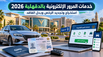 خدمات المرور الإلكترونية بالدقهلية 2026 وتجديد الرخص وبدل الفاقد