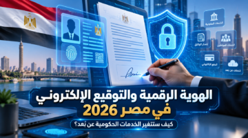 الهوية الرقمية والتوقيع الإلكتروني في مصر 2026 والخدمات الحكومية عن بعد
