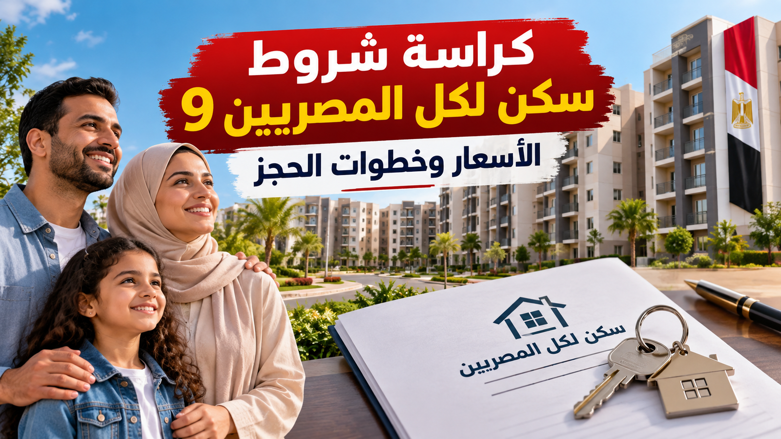 سكن لكل المصريين 9 في 2026.. مواعيد التقديم على 25 ألف وحدة والشروط والروابط الرسمية