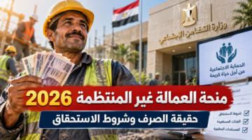 منحة العمالة غير المنتظمة 2026 وقيمة المنح وشروط الاستحقاق