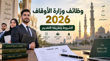 وظائف وزارة الأوقاف 2026 والتخصصات ورابط التقديم