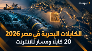 الكابلات البحرية في مصر 2026