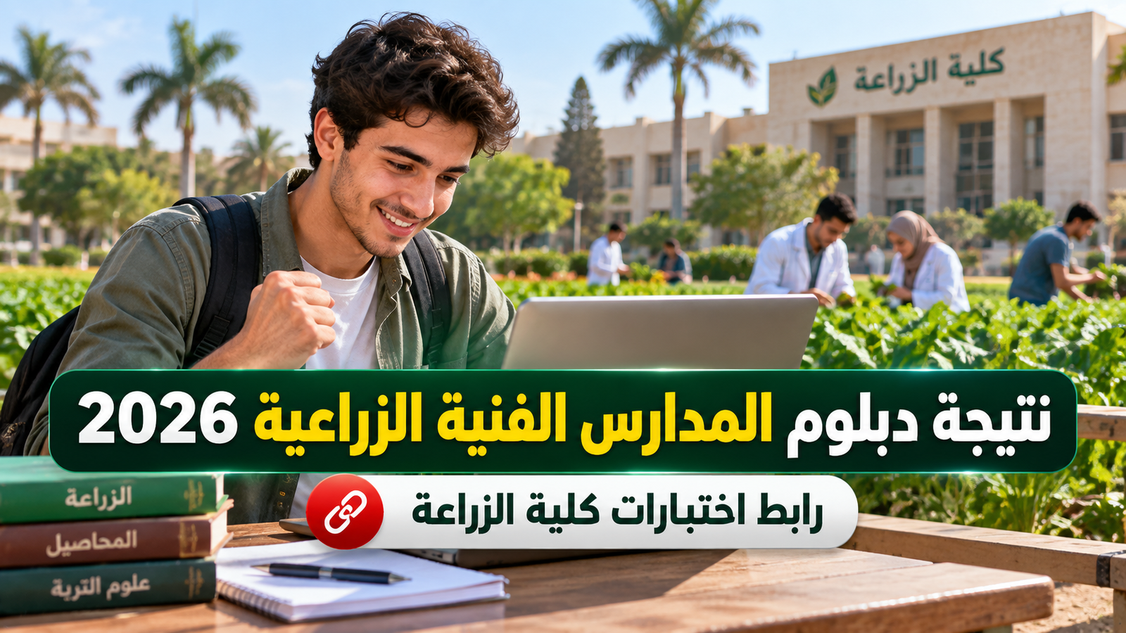 نتيجة دبلوم المدارس الفنية الزراعية 2026.. رابط اختبارات كلية الزراعة