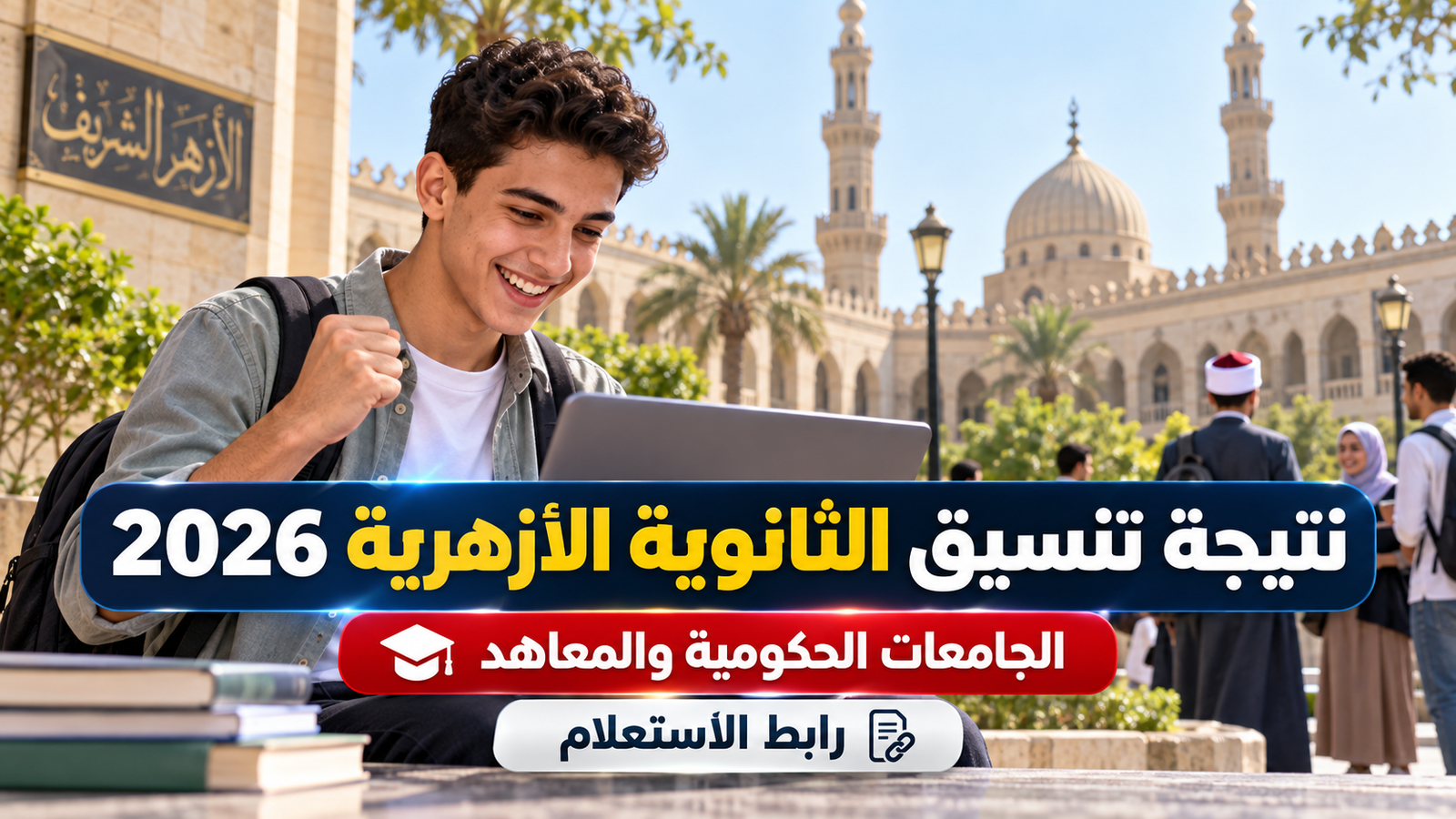 نتيجة تنسيق الثانوية الأزهرية 2026 للجامعات الحكومية والمعاهد.. رابط الاستعلام