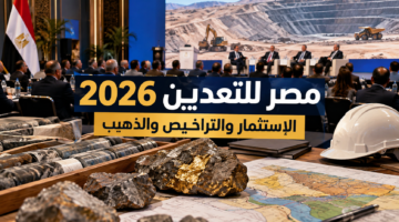 منتدى مصر للتعدين 2026 والاستثمار والتراخيص وفرص الذهب والمعادن في مصر