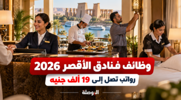 وظائف فنادق الأقصر 2026 برواتب تصل إلى 19 ألف جنيه والتخصصات وشروط التقديم