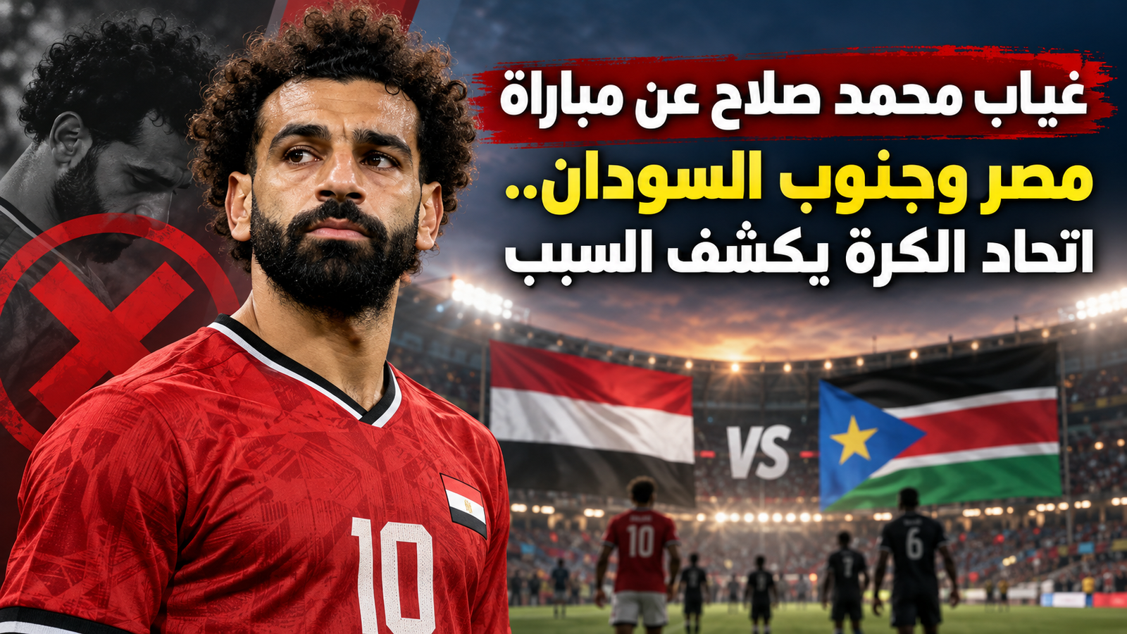 غياب محمد صلاح عن مباراة مصر وجنوب السودان.. اتحاد الكرة يكشف السبب