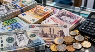 أوراق نقدية من عملات عربية وأجنبية – أسعار العملات اليوم الاثنين 12 أكتوبر 2026 في مصر