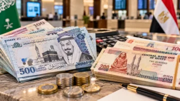 ريالات سعودية مع جنيهات مصرية – سعر الريال السعودي اليوم الاثنين 12 أكتوبر 2026
