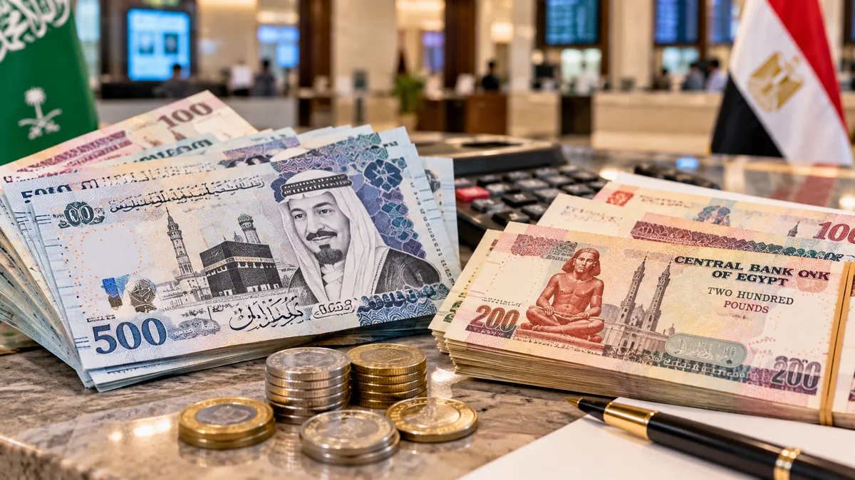 سعر الريال السعودي اليوم الاثنين 12 أكتوبر 2026 مقابل الجنيه المصري.. آخر سعر وتحويل 1000 ريال