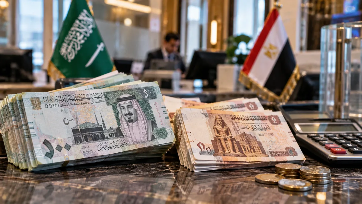 سعر الريال السعودي اليوم الثلاثاء 13 أكتوبر 2026 في مصر.. التحويل والشراء والبيع