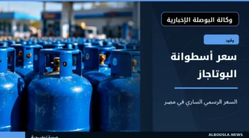 أسعار أسطوانة البوتاجاز في مصر - صورة توضيحية