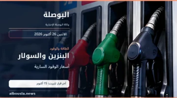 محطة وقود ومضخات بنزين في صورة توضيحية لأسعار البنزين والسولار في مصر